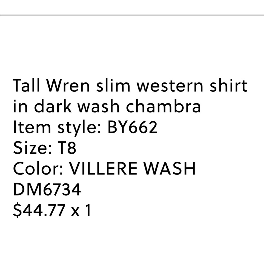 J. Crew Blue Denim Button-Down Shirt - Picture 5 of 5